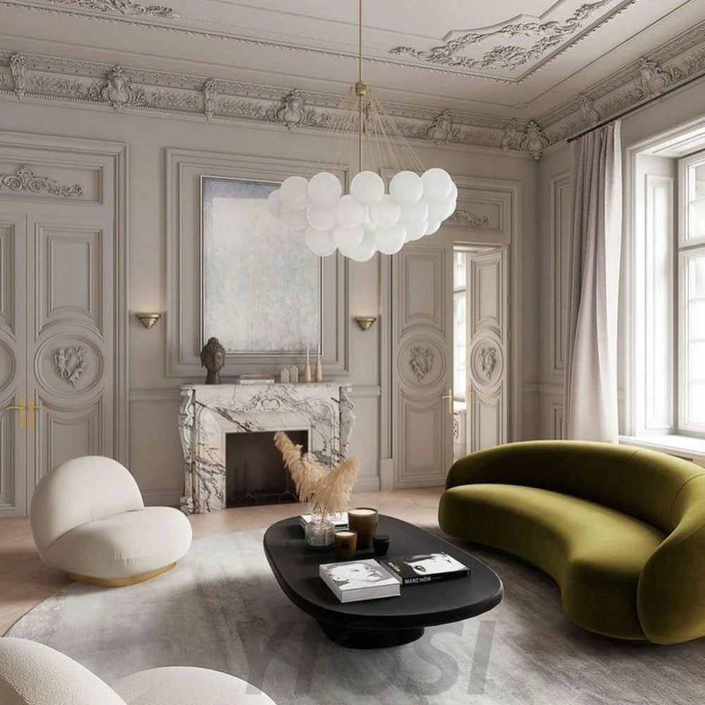 Glass Bubble Chandelier - Bend, chandeliers-1-Yiosilamp