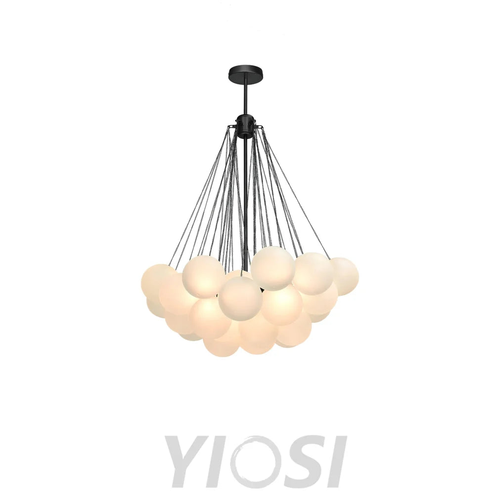 Glass Bubble Chandelier - Bend, chandeliers-1-Yiosilamp