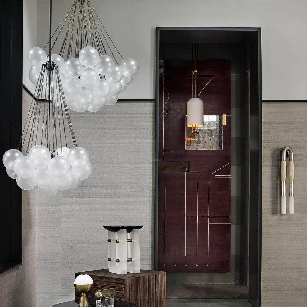 Glass Bubble Chandelier - Bend, chandeliers-1-Yiosilamp