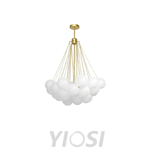 Glass Bubble Chandelier - Bend, chandeliers-1-Yiosilamp