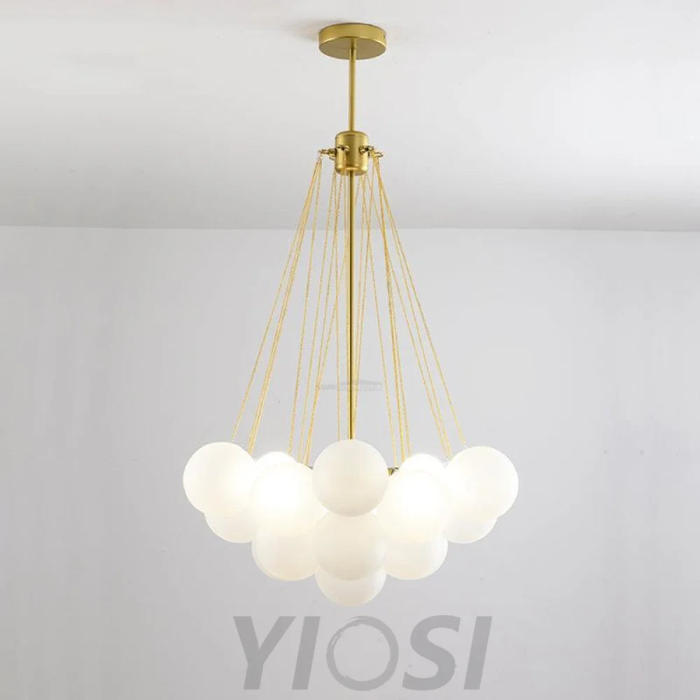 Glass Bubble Chandelier - Bend, chandeliers-1-Yiosilamp