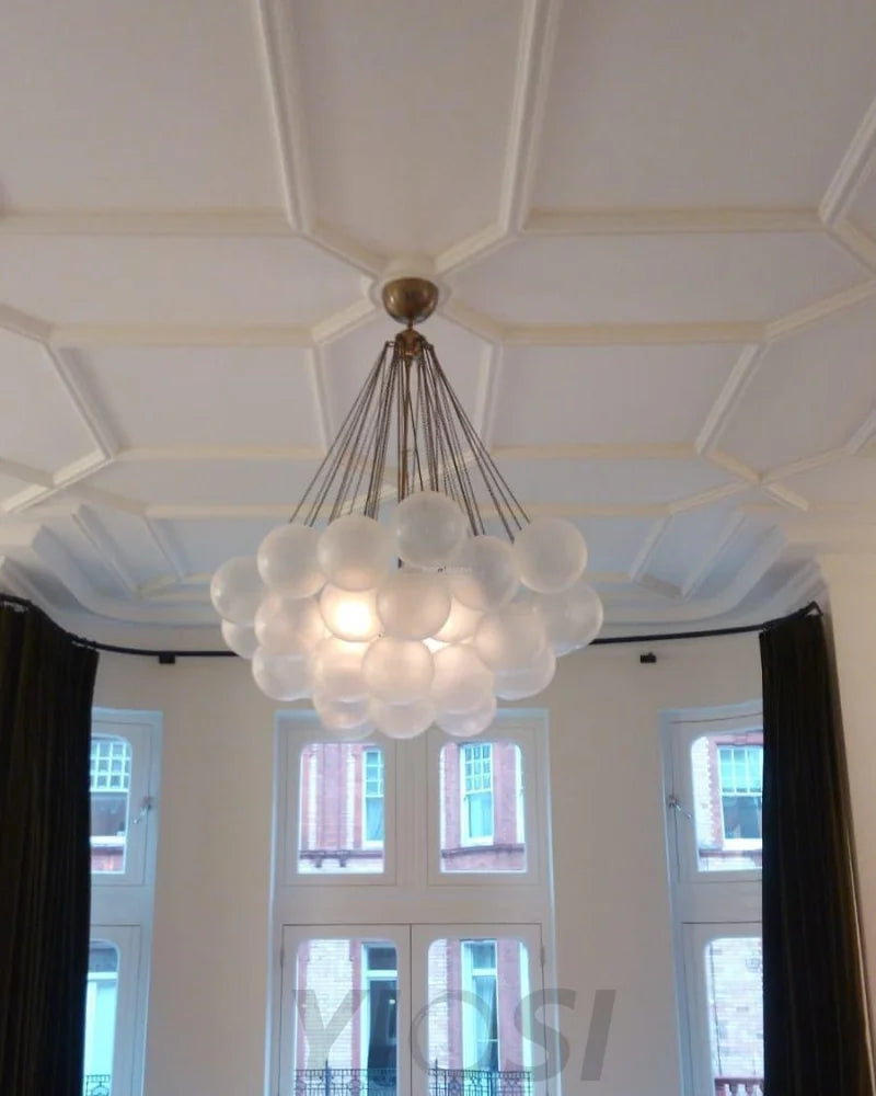 Glass Bubble Chandelier - Bend, chandeliers-1-Yiosilamp