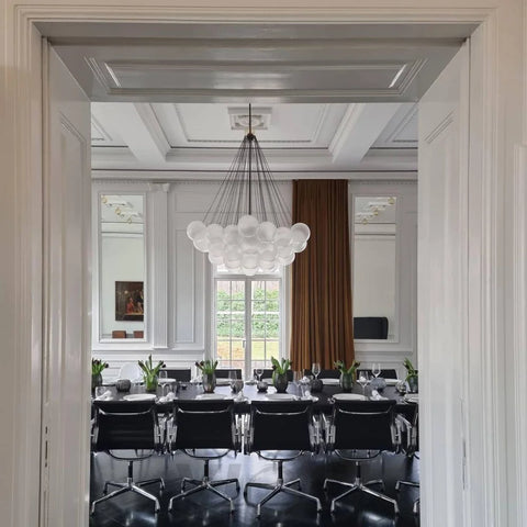Glass Bubble Chandelier - Bend, chandeliers-1-Yiosilamp