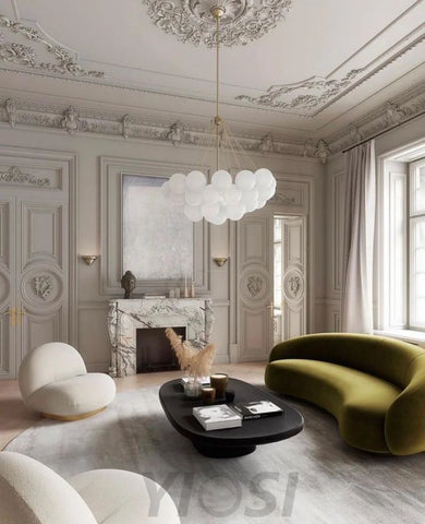 Glass Bubble Chandelier - Bend, chandeliers-1-Yiosilamp