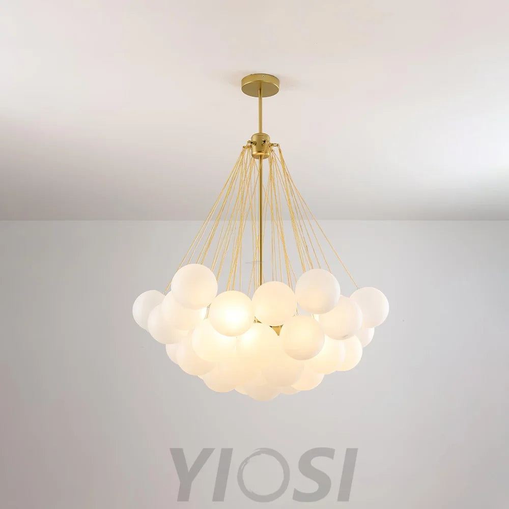 Glass Bubble Chandelier - Bend, chandeliers-1-Yiosilamp