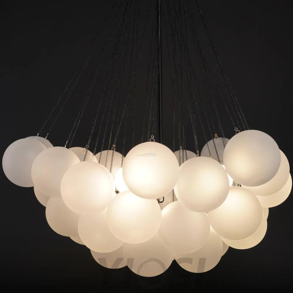 Glass Bubble Chandelier - Bend, chandeliers-1-Yiosilamp