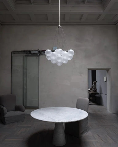 Glass Bubble Chandelier - Bend, chandeliers-1-Yiosilamp