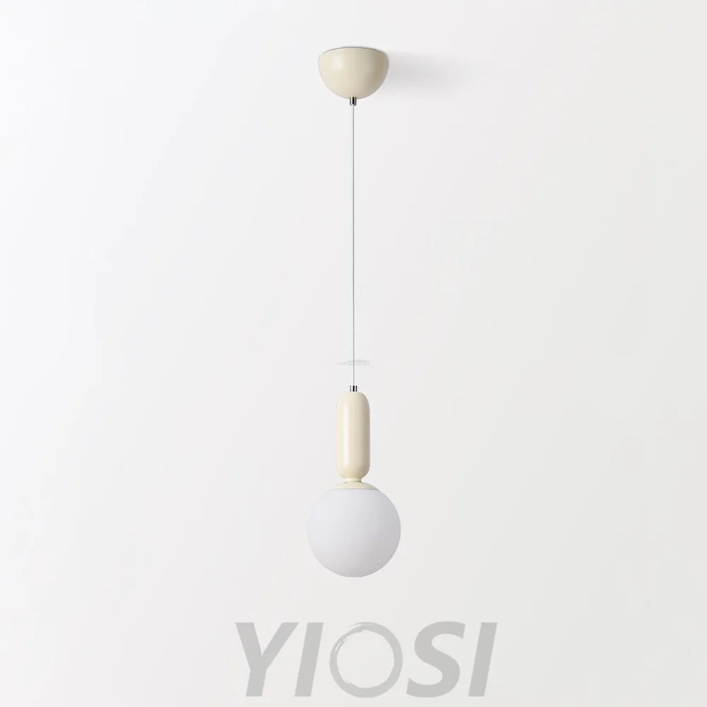 Glass Globe Ball Pendant Earring - Earring-1-Yiosilamp