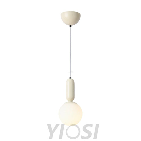 Glass Globe Ball Pendant Earring - Earring-1-Yiosilamp