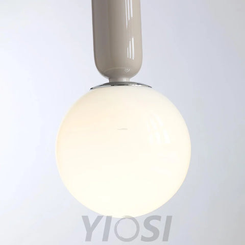 Glass Globe Ball Pendant Earring - Earring-1-Yiosilamp