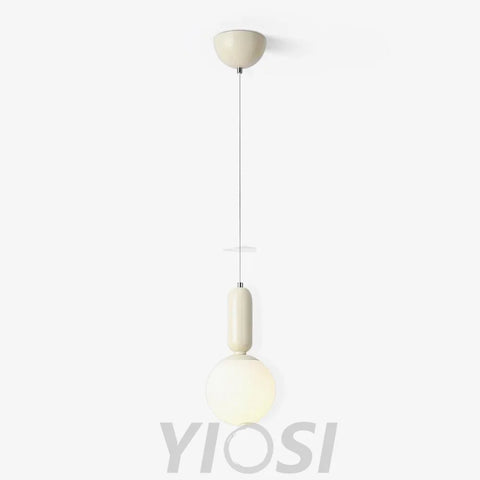 Glass Globe Ball Pendant Earring - Earring-1-Yiosilamp