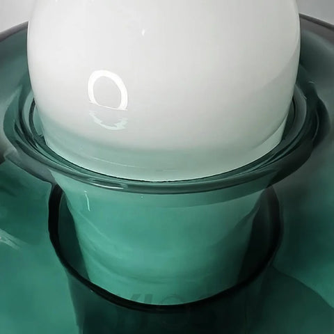 Glass Mushroom Table Lamp ∅ 11.8″ - Kettle-1-Yiosilamp