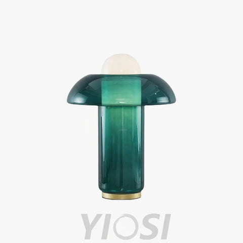 Glass Mushroom Table Lamp ∅ 11.8″ - Kettle-1-Yiosilamp