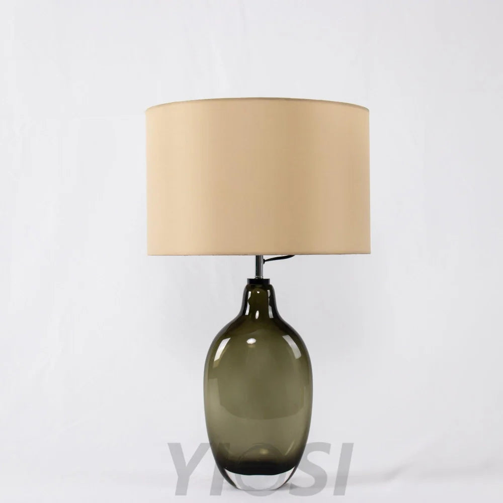 Glazed Crystal Table Lamp  ∅ 15″ - Echelon-1-Yiosilamp