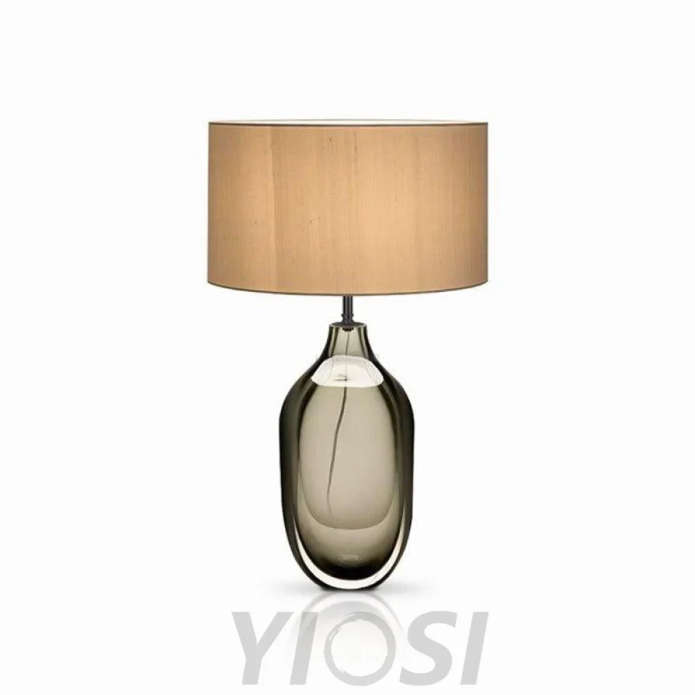 Glazed Crystal Table Lamp  ∅ 15″ - Echelon-1-Yiosilamp