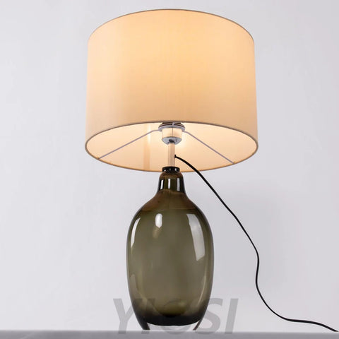 Glazed Crystal Table Lamp  ∅ 15″ - Echelon-1-Yiosilamp