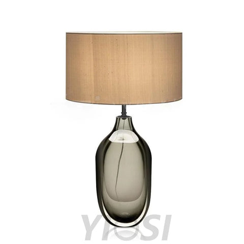 Glazed Crystal Table Lamp  ∅ 15″ - Echelon-1-Yiosilamp