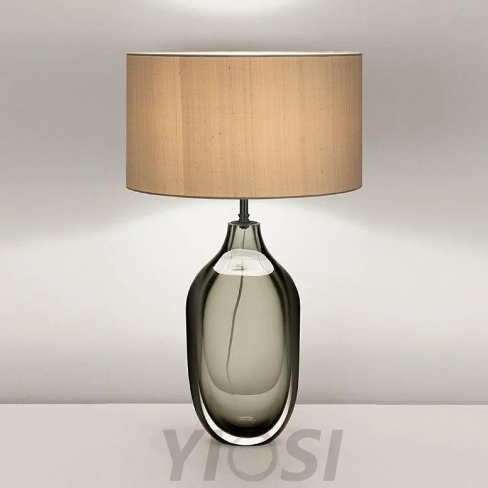 Glazed Crystal Table Lamp  ∅ 15″ - Echelon-1-Yiosilamp