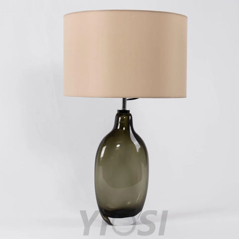 Glazed Crystal Table Lamp  ∅ 15″ - Echelon-1-Yiosilamp