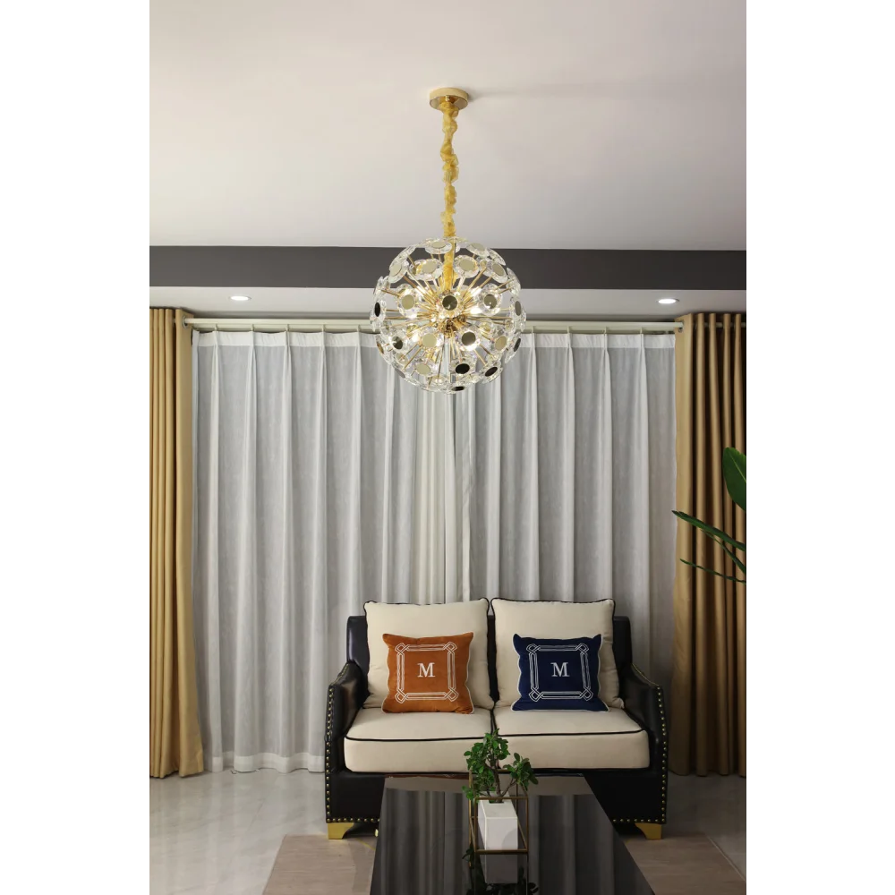 living room chandelier