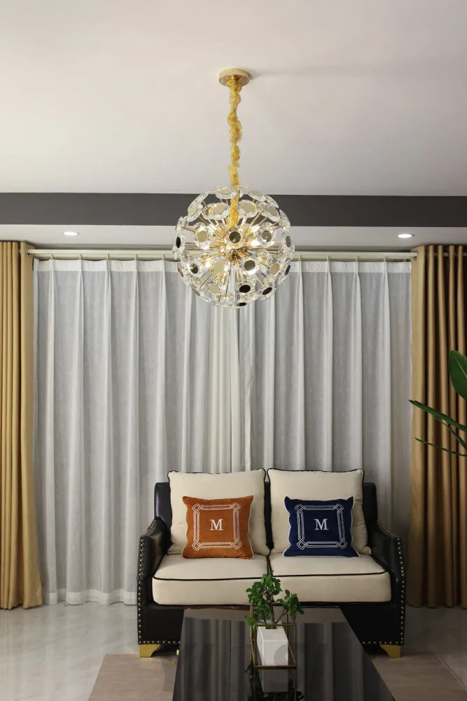 living room chandelier