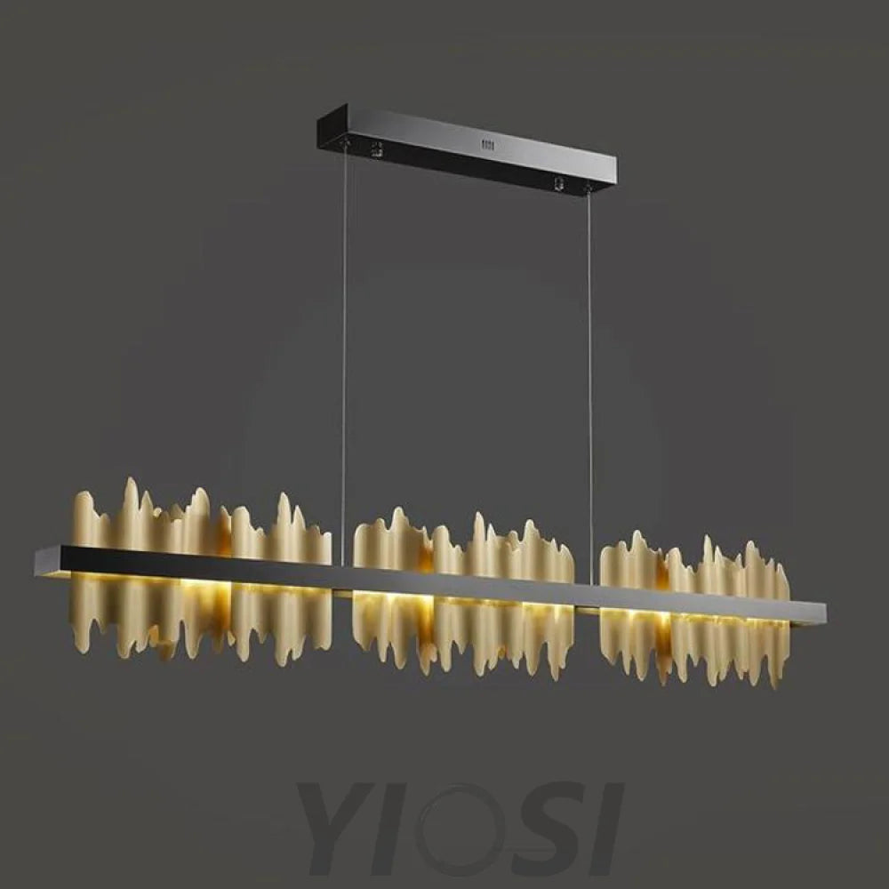 Gloria Dining Linear Chandelier 47’’ L Custom