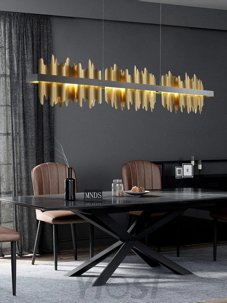 Gloria Dining Linear Chandelier 47’’ L Custom