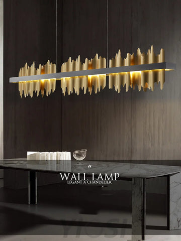 Gloria Dining Linear Chandelier 47’’ L Custom