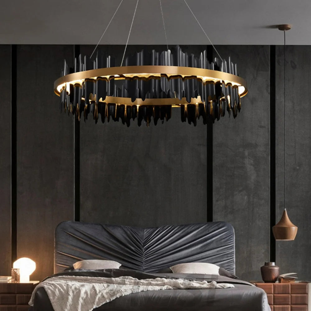 Gloria Round Ring Chandelier Custom