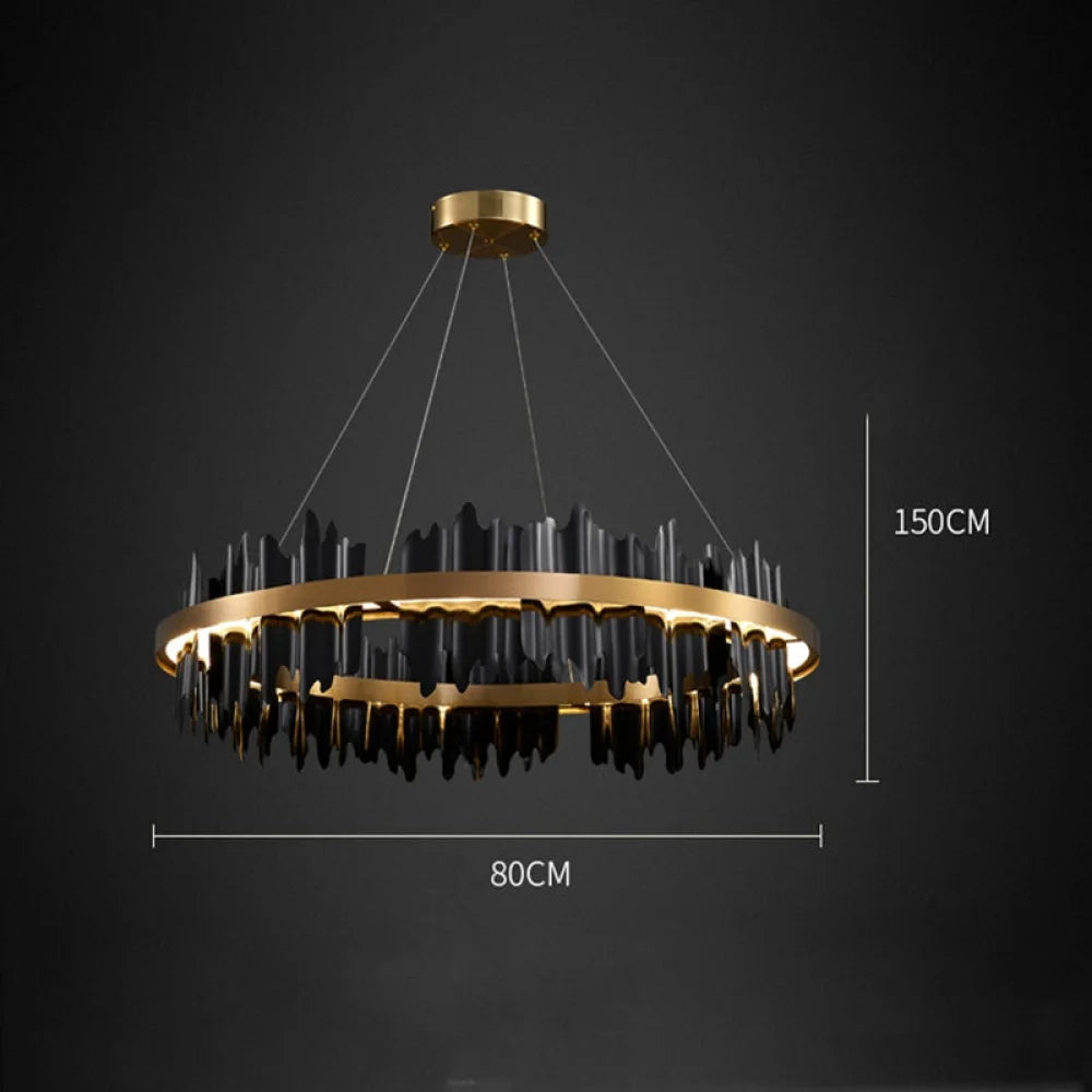 Gloria Round Ring Chandelier Style A / 31.5’’ Custom