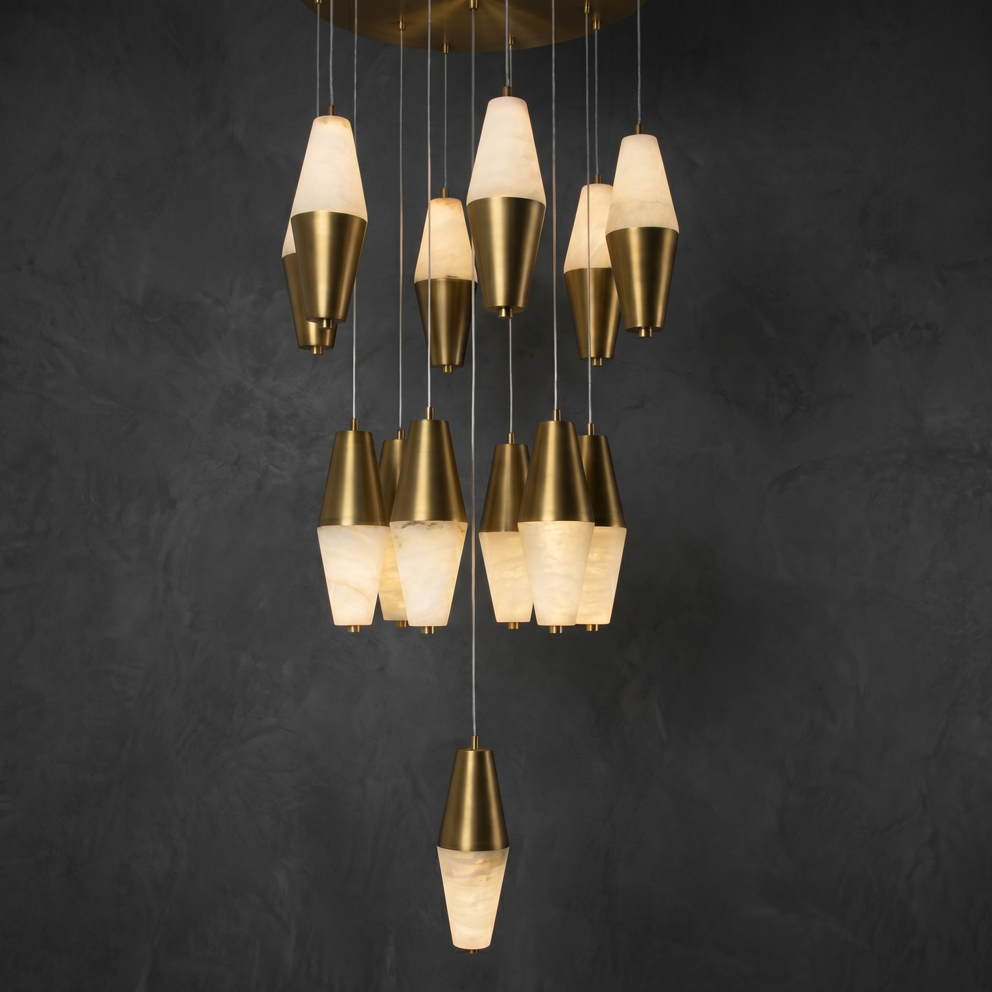 Yiosi Goccia Faceted Drop Pendant Light - Image 1