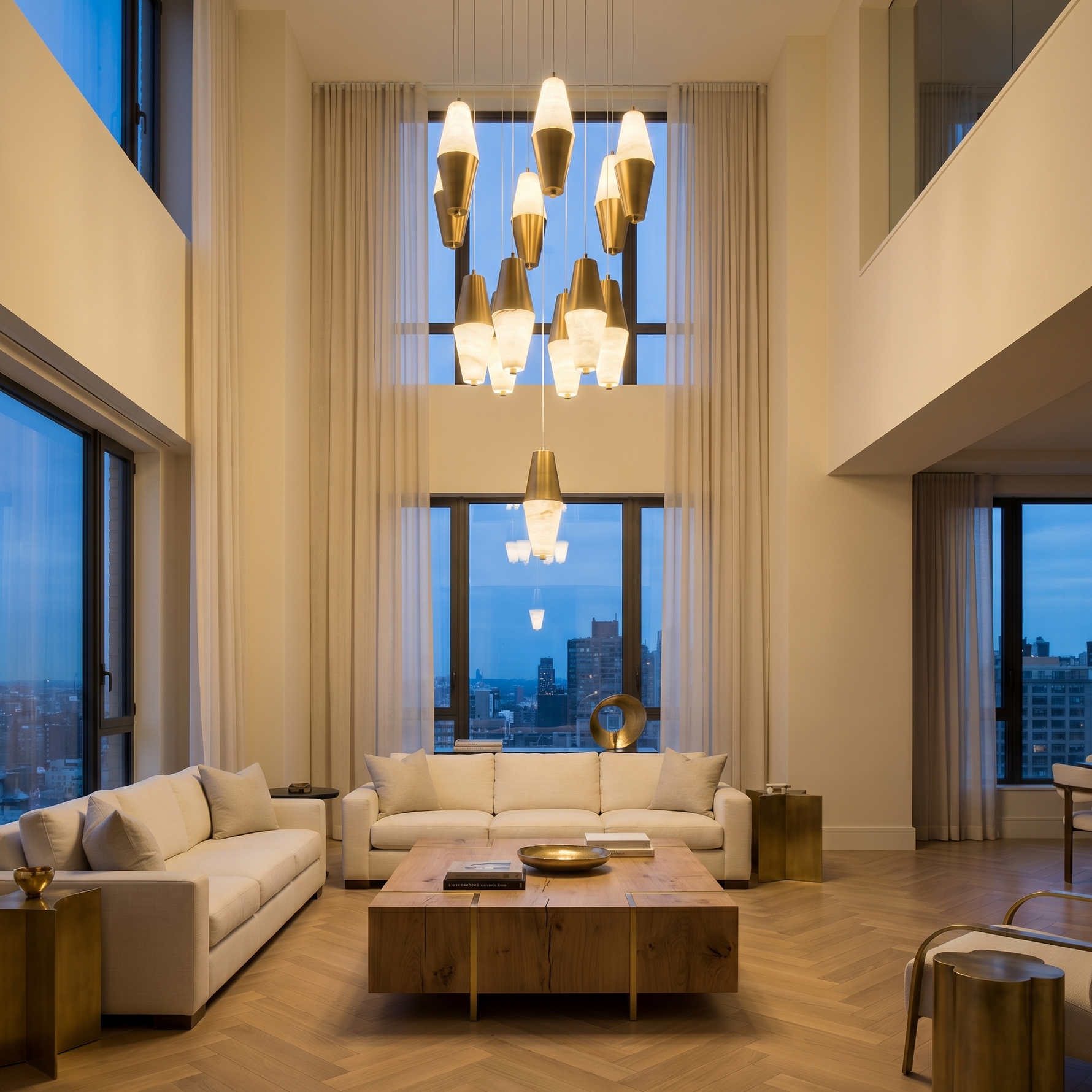 Yiosi Goccia Faceted Drop Pendant Light - Image 3