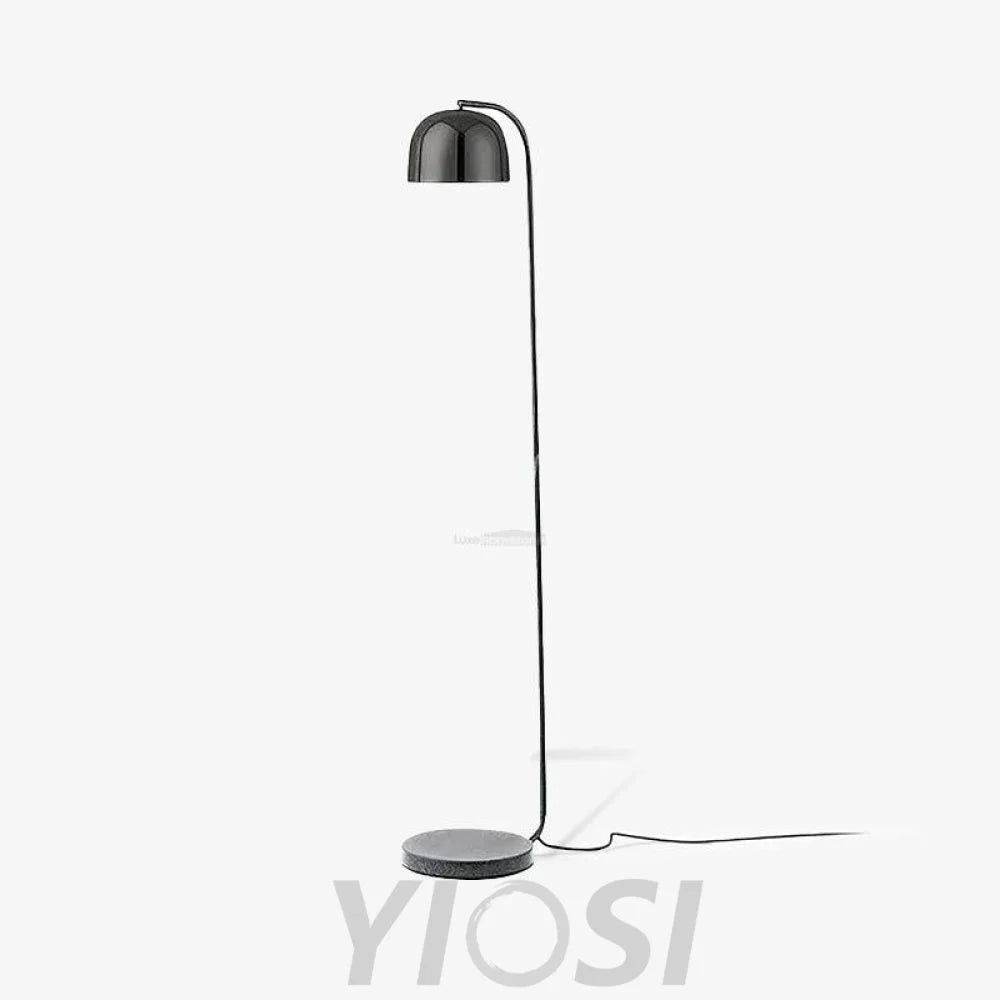 Grant Black Floor Lamp ∅ 9.5″ - Geometry-1-Yiosilamp