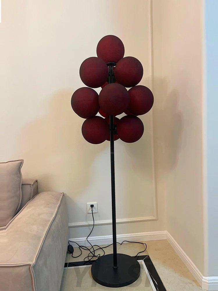 Grape Floor Lamp  ∅ 24″ - Lava-1-Yiosilamp