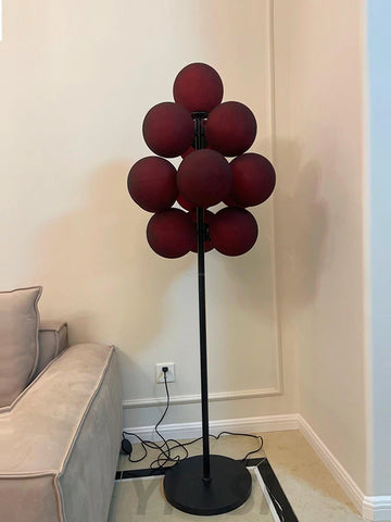 Grape Floor Lamp  ∅ 24″ - Lava-1-Yiosilamp