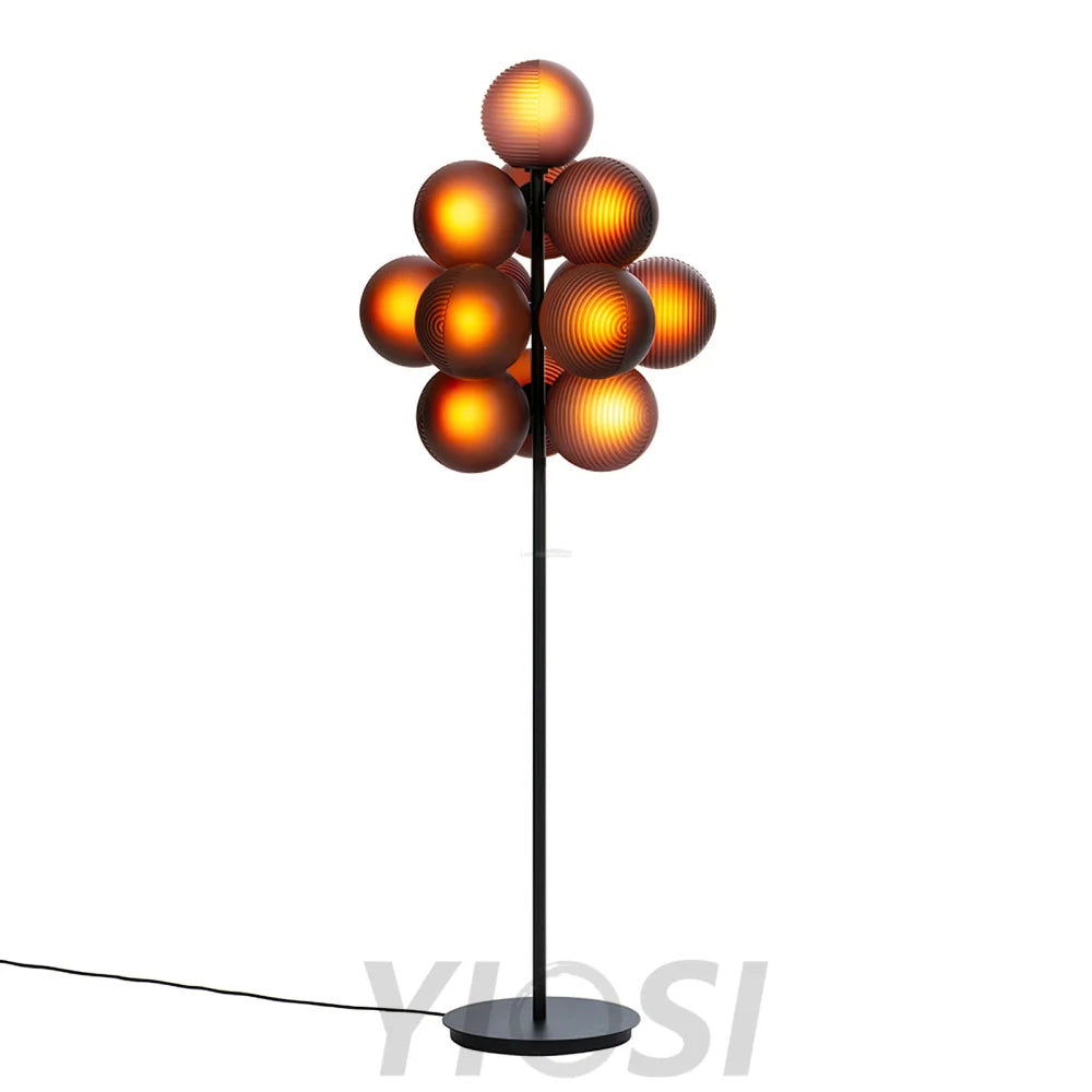 Grape Floor Lamp  ∅ 24″ - Lava-1-Yiosilamp