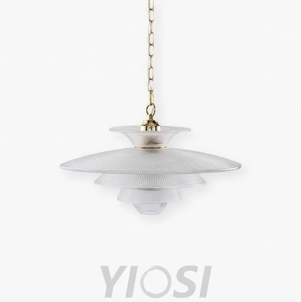 Grid Glass Pendant - Art Glass-1-Yiosilamp