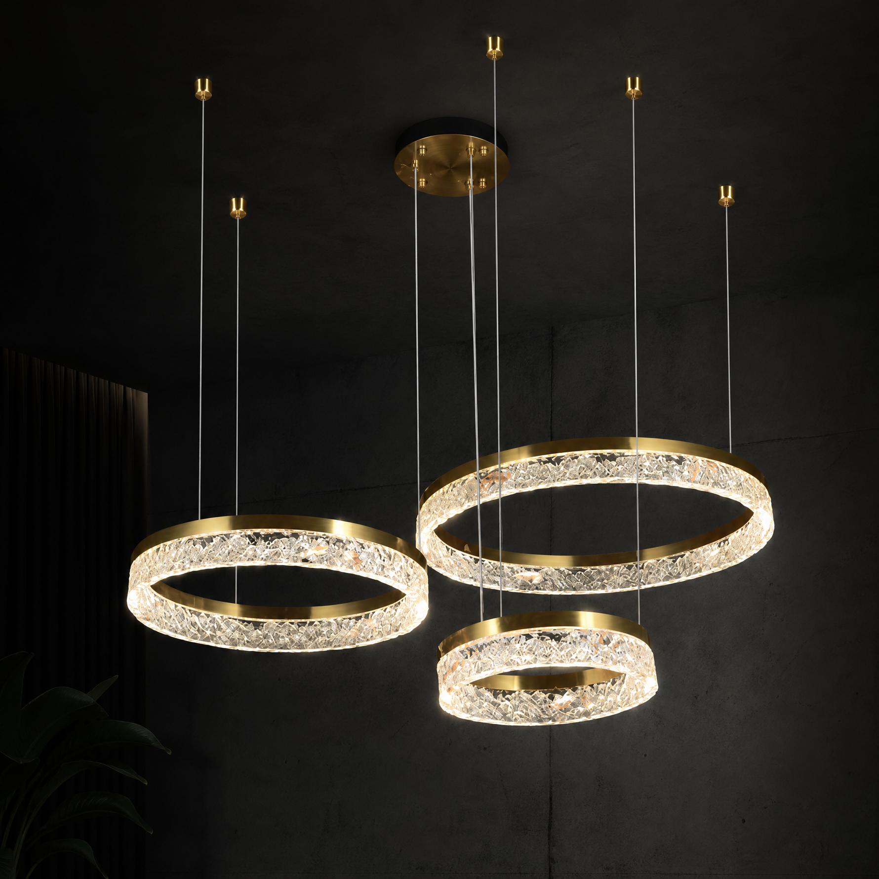 Guilin Landscape Modern Multi-Tier Cluster Chandelier - main