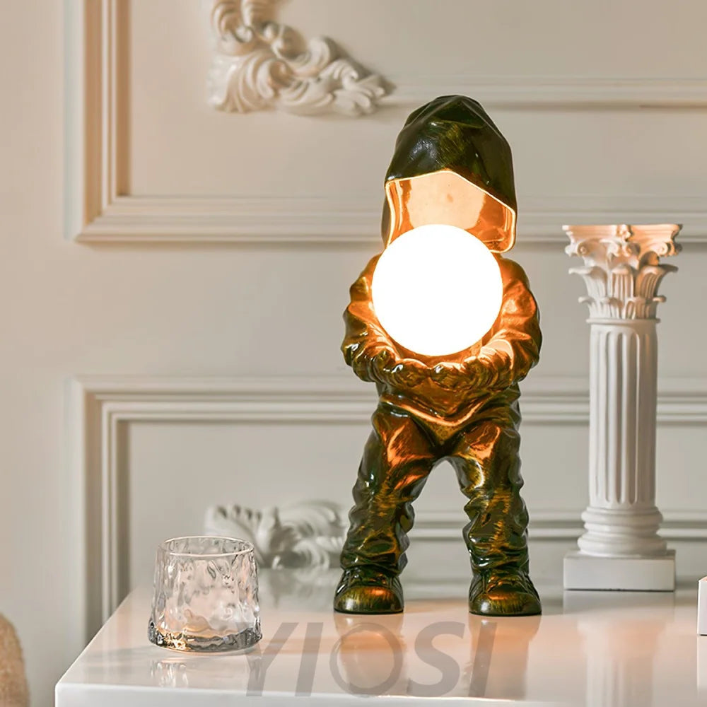 Hacker Planet Table Lamp L 7.9″ - Creature-1-Yiosilamp