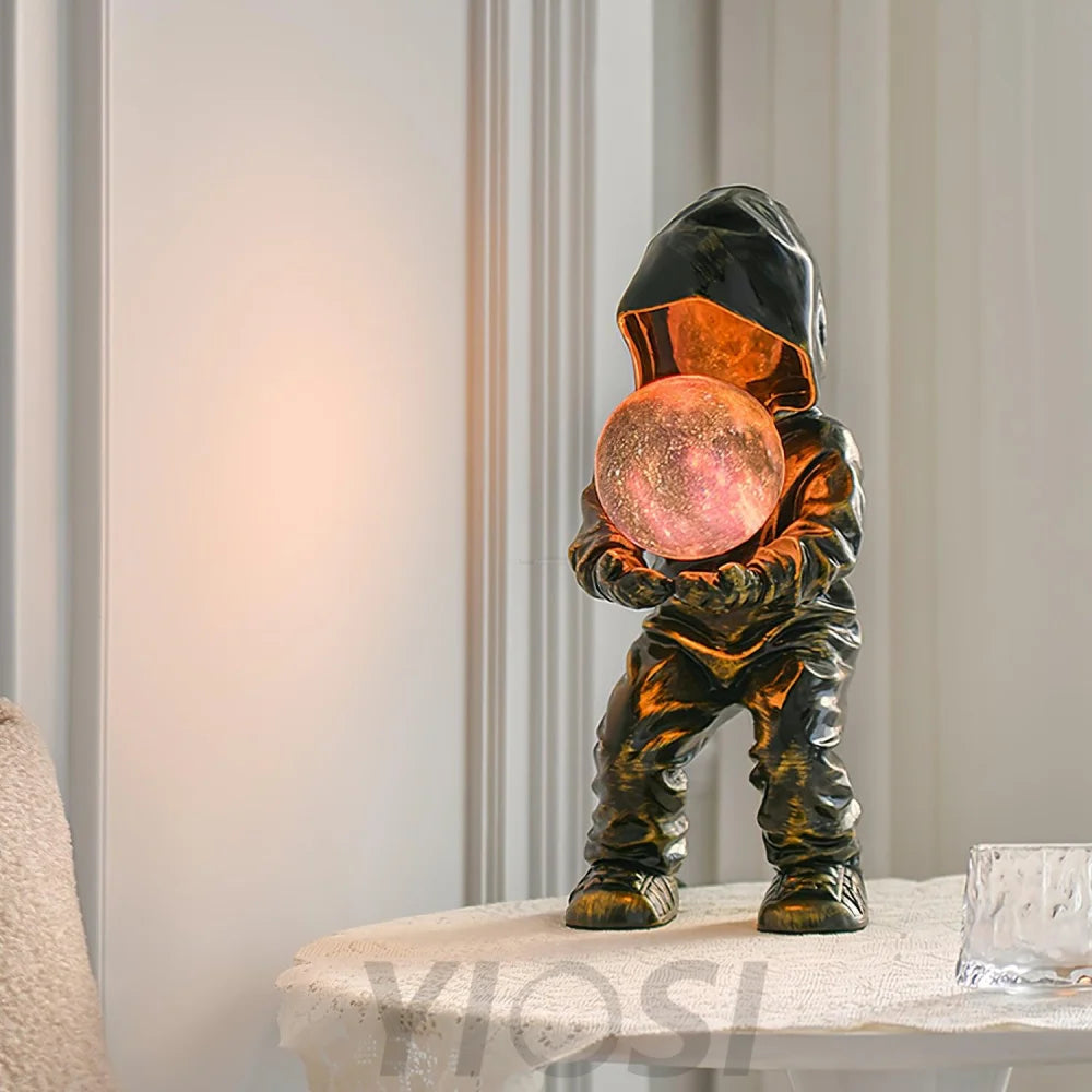 Hacker Planet Table Lamp L 7.9″ - Creature-1-Yiosilamp