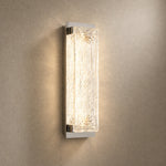 Halo Modern Hallway Wall Sconce 15.6" H – lights on