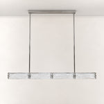 Halo Modern Linear Pendant Light Fixture – lights off