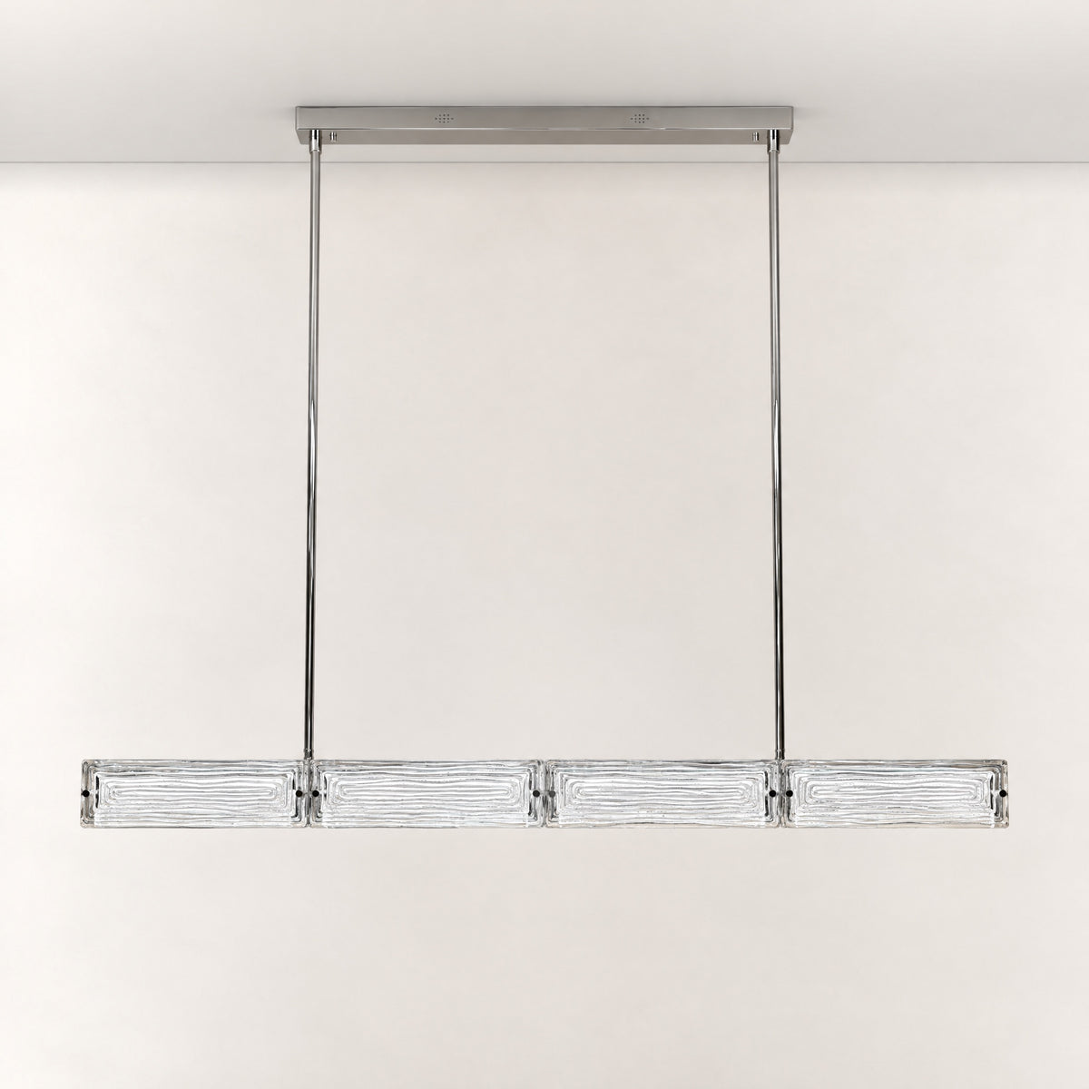 Halo Modern Linear Pendant Light Fixture – lights off