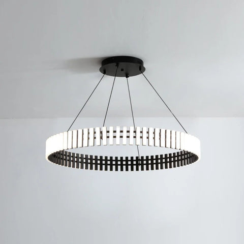 Hanging LED Chandelier ∅ 15.7″ - ring-1-Yiosilamp
