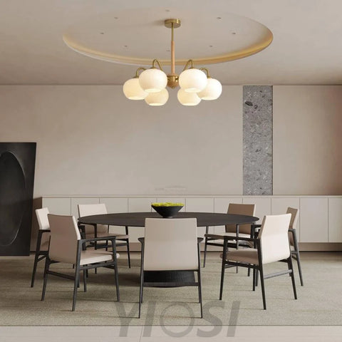Hans Bergstrom Chandelier ∅ 22.8″ - Bend-1-Yiosilamp