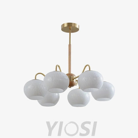 Hans Bergstrom Chandelier ∅ 22.8″ - Bend-1-Yiosilamp
