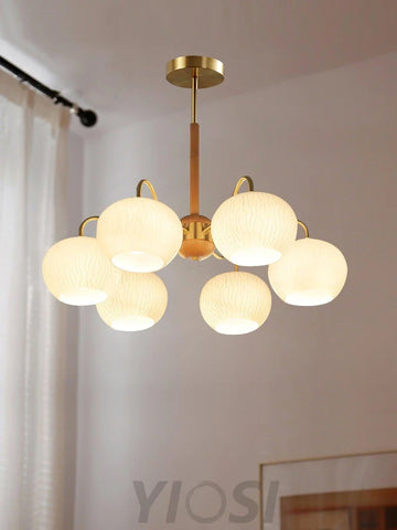 Hans Bergstrom Chandelier ∅ 22.8″ - Bend-1-Yiosilamp