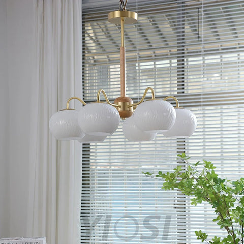 Hans Bergstrom Chandelier ∅ 22.8″ - Bend-1-Yiosilamp