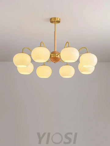 Hans Bergstrom Chandelier ∅ 22.8″ - Bend-1-Yiosilamp