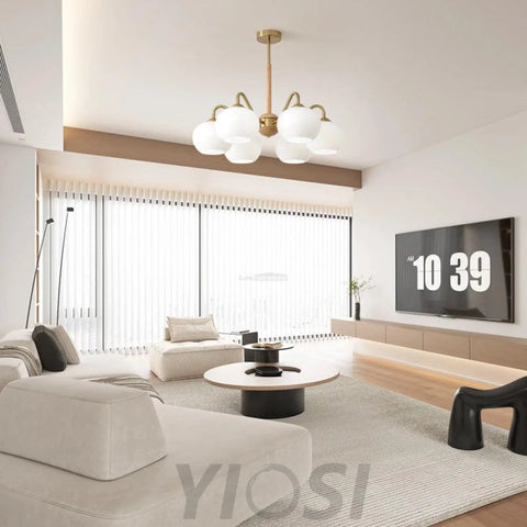 Hans Bergstrom Chandelier ∅ 22.8″ - Bend-1-Yiosilamp